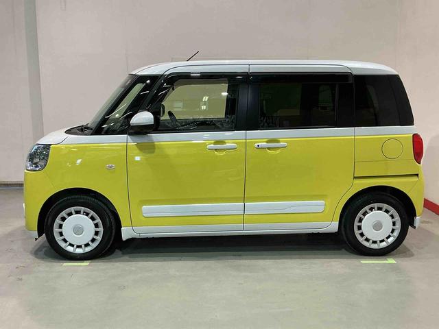 ムーヴキャンバスストライプスＧナビゲーションシステム　パノラマモニター　キーフリーシステム　ＬＥＤヘッドライト　ＬＥＤフォグランプ　オートエアコン　運転席・助手席電動スライドドア　運転席・助手席シートヒーター　スマートアシスト（栃木県）の中古車