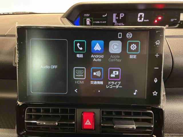 タントカスタムRSディスプレイオーディオ パノラマモニター キーフリーシステム LEDヘッドライト LEDフォグランプ 両側電動スライドドア 運転席・助手席シートヒーター スマートアシスト コーナーセンサー(栃木県)の中古車