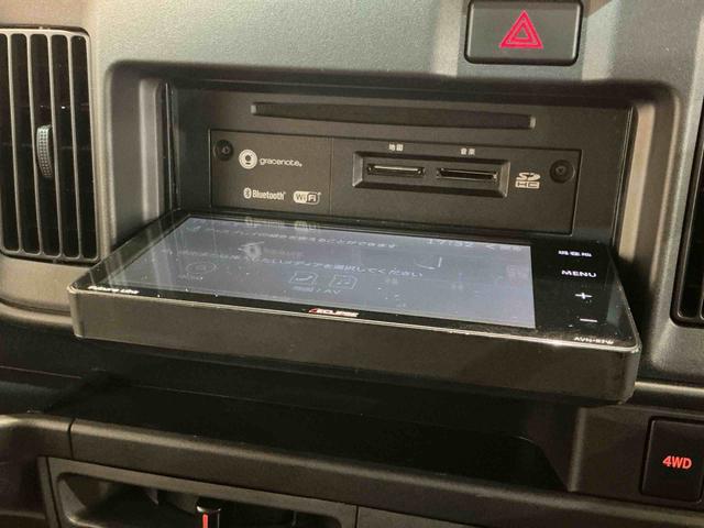 ハイゼットカーゴデッキバンＧ社外ナビゲーションシステム　バックカメラ　スマートアシスト　４ＷＤ切り替え　ＬＥＤヘッドライト　スマートアシスト　パワーウィンドウ　電動格納式ドアミラー（栃木県）の中古車