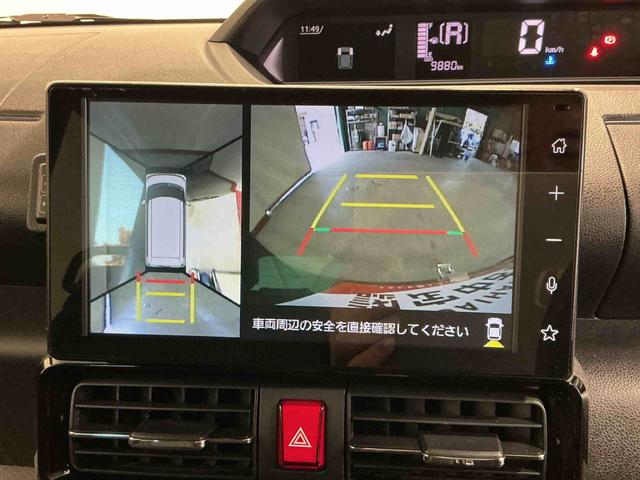 タントカスタムRSディスプレイオーディオ パノラマモニター アイドリングストップレス LEDヘッドライト 両側電動スライドドア スマートアシスト コーナーセンサー アルミホイール オートライト シートヒーター(栃木県)の中古車