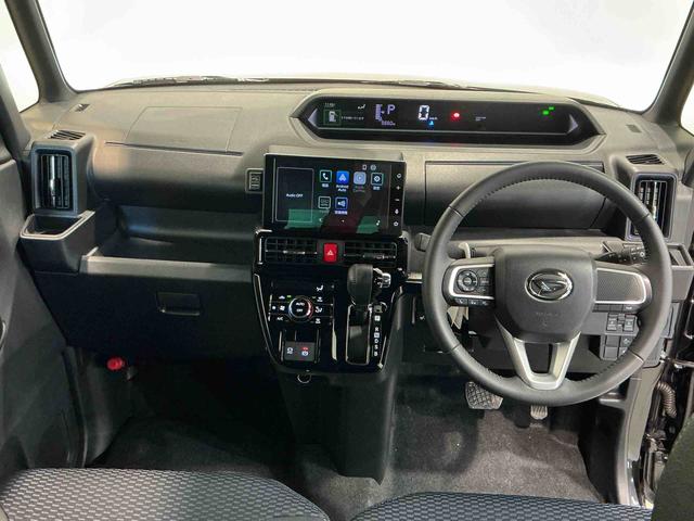 タントカスタムRSディスプレイオーディオ パノラマモニター アイドリングストップレス LEDヘッドライト 両側電動スライドドア スマートアシスト コーナーセンサー アルミホイール オートライト シートヒーター(栃木県)の中古車