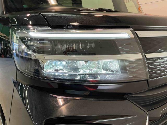 タントカスタムRSディスプレイオーディオ パノラマモニター アイドリングストップレス LEDヘッドライト 両側電動スライドドア スマートアシスト コーナーセンサー アルミホイール オートライト シートヒーター(栃木県)の中古車