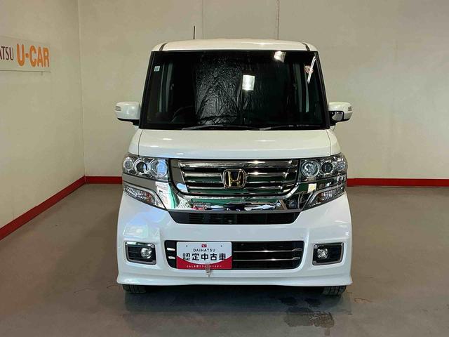 Ｎ−ＢＯＸカスタムＧ・ターボＬパッケージキーフリーシステム　ＬＥＤヘッドライト　フォグランプ　アルミホイール　両側電動スライドドア　ナビゲーションシステム　バックカメラ　ＥＴＣ車載器（栃木県）の中古車