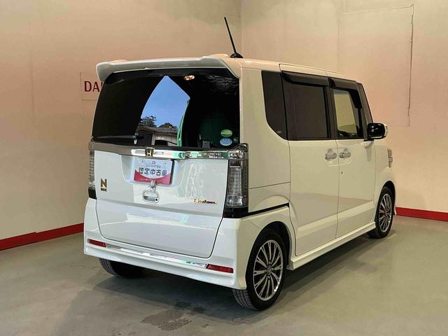 Ｎ−ＢＯＸカスタムＧ・ターボＬパッケージキーフリーシステム　ＬＥＤヘッドライト　フォグランプ　アルミホイール　両側電動スライドドア　ナビゲーションシステム　バックカメラ　ＥＴＣ車載器（栃木県）の中古車