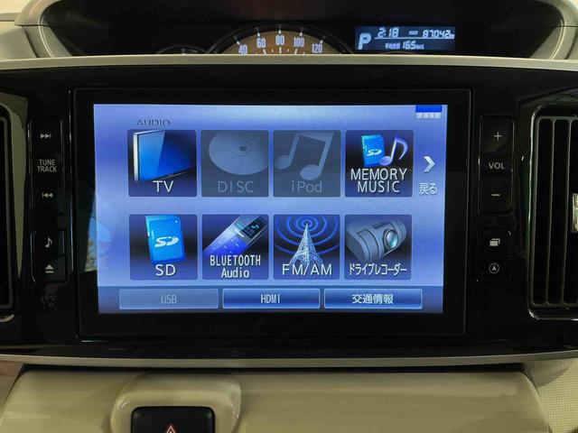 ムーヴキャンバスＧメイクアップ　ＳＡIIキーフリーシステム　ＬＥＤヘッドライト　フォグランプ　ドライブレコーダー　スマートアシスト２　電動スライドドア　ナビゲーションシステム　パノラマモニター（栃木県）の中古車