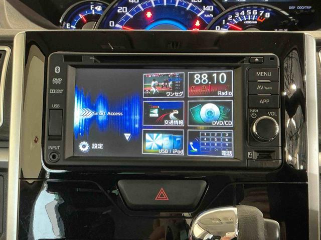 タントカスタムX SAキーレスエントリー LEDヘッドライト フォグランプ ドライブレコーダー スマートアシスト1 片側電動スライドドア ナビ バックカメラ ETC(栃木県)の中古車