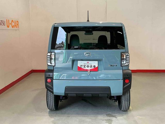 タフトＸキーフリーシステム　スマートアシスト　コーナーセンサー　オートライト　ＬＥＤヘッドライト　電動パーキングブレーキ　オートエアコン　電動格納式ドアミラー（栃木県）の中古車