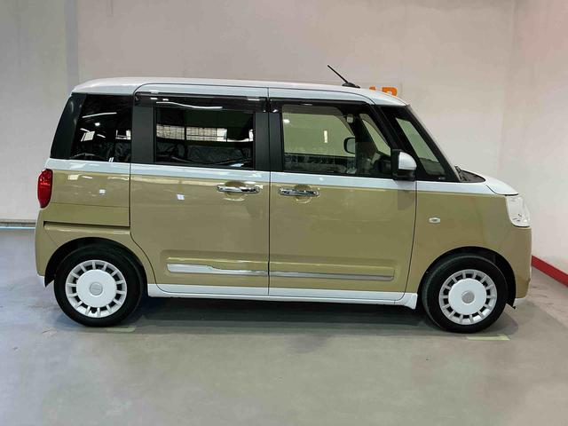 ムーヴキャンバスストライプスＧナビゲーションシステム　パノラマモニター　キーフリーシステム　ＬＥＤヘッドライト　ＬＥＤフォグランプ　オートエアコン　運転席・助手席電動スライドドア　運転席・助手席シートヒーター　スマートアシスト（栃木県）の中古車