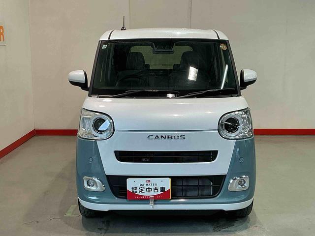 ムーヴキャンバスストライプスＧキーフリーシステム　ＬＥＤヘッドライト　ＬＥＤフォグランプ　オートエアコン　運転席・助手席電動スライドドア　運転席・助手席シートヒーター　スマートアシスト（栃木県）の中古車