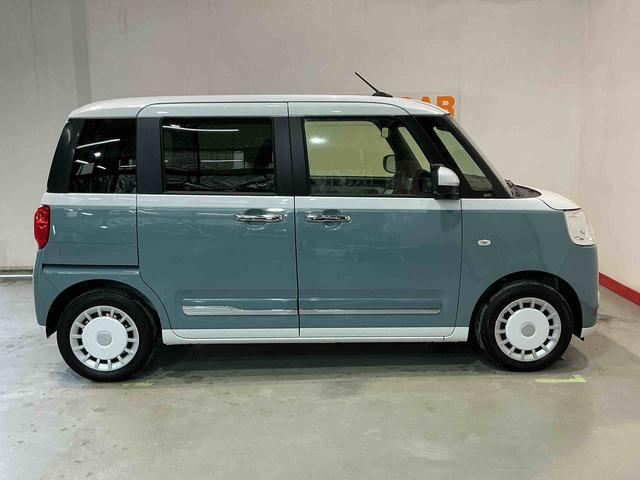 ムーヴキャンバスストライプスＧキーフリーシステム　ＬＥＤヘッドライト　ＬＥＤフォグランプ　オートエアコン　運転席・助手席電動スライドドア　運転席・助手席シートヒーター　スマートアシスト（栃木県）の中古車