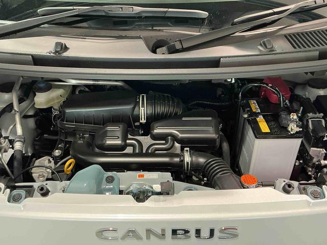 ムーヴキャンバスストライプスＧキーフリーシステム　ＬＥＤヘッドライト　ＬＥＤフォグランプ　オートエアコン　運転席・助手席電動スライドドア　運転席・助手席シートヒーター　スマートアシスト（栃木県）の中古車