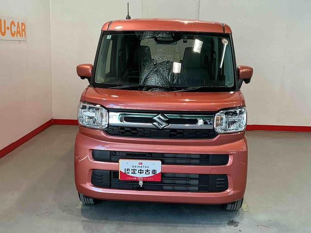 スペーシアハイブリッドＧディスプレイ付きオーディオ　全周囲モニター　衝突被害軽減システム　オートライト　電動格納式ドアミラー　オートエアコン　キーフリーシステム（栃木県）の中古車