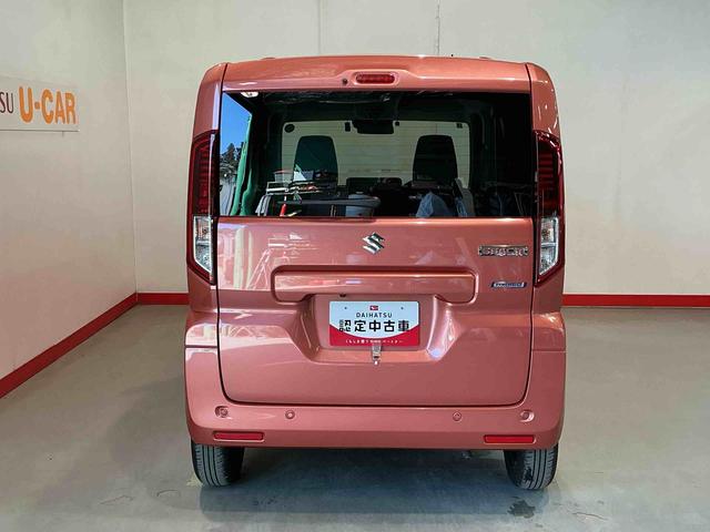 スペーシアハイブリッドＧディスプレイ付きオーディオ　全周囲モニター　衝突被害軽減システム　オートライト　電動格納式ドアミラー　オートエアコン　キーフリーシステム（栃木県）の中古車