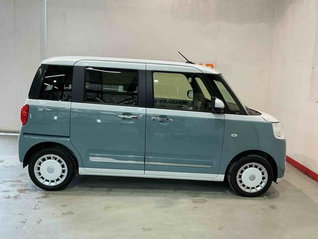 ムーヴキャンバスストライプスGキーフリーシステム LEDヘッドライト LEDフォグランプ オートエアコン 運転席・助手席電動スライドドア 運転席・助手席シートヒーター スマートアシスト(栃木県)の中古車