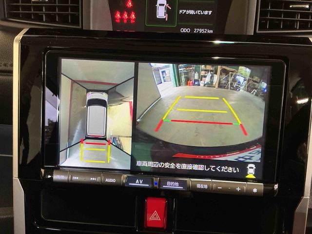 トールカスタムＧナビ　パノラマモニター　キーフリーシステム　純正アルミホイール　ＬＥＤヘッドライト　ＬＥＤフォグランプ　シートヒーター　両側電動スライドドア　クルーズコントロール機能　オートライト　オートハイビーム（栃木県）の中古車