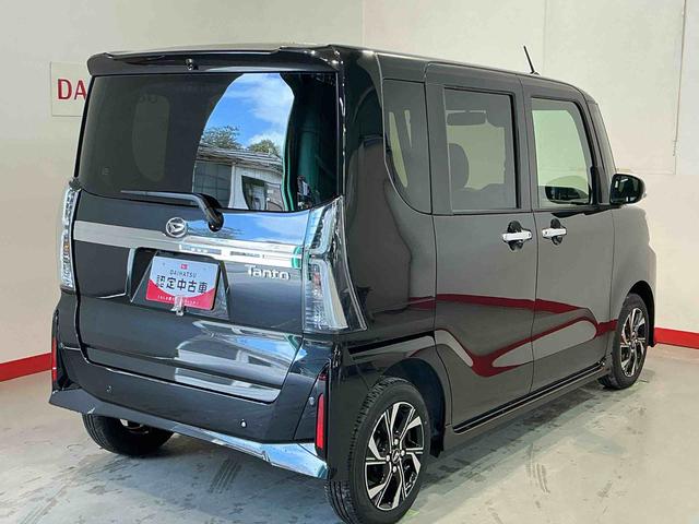 タントカスタムＸリミテッドキーフリーシステム　ＬＥＤヘッドライト　ＬＥＤフォグランプ　両側電動スライドドア　スマートアシスト　コーナーセンサー　純正アルミホイール　オートライト　運転席助手席シートヒーター（栃木県）の中古車