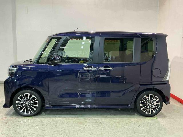 タントカスタムＲＳキーフリーシステム　ＬＥＤヘッドライト　ＬＥＤフォグランプ　両側電動スライドドア　スマートアシスト　コーナーセンサー　純正アルミホイール　オートライト　運転席助手席シートヒーター（栃木県）の中古車