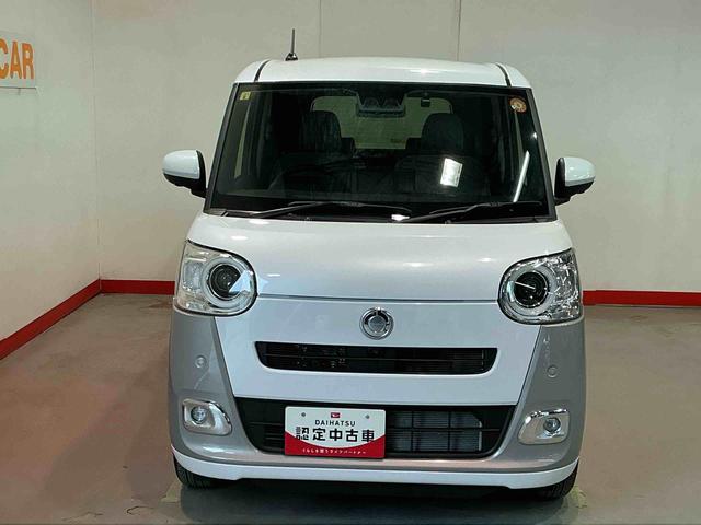 ムーヴキャンバスストライプスＧターボディスプレイオーディオ　パノラマモニター　キーフリーシステム　ＬＥＤヘッドライト　ＬＥＤフォグランプ　オートエアコン　運転席・助手席電動スライドドア　運転席・助手席シートヒーター　スマートアシスト（栃木県）の中古車