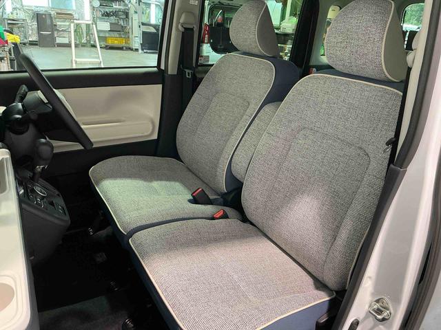 ムーヴキャンバスストライプスＧターボディスプレイオーディオ　パノラマモニター　キーフリーシステム　ＬＥＤヘッドライト　ＬＥＤフォグランプ　オートエアコン　運転席・助手席電動スライドドア　運転席・助手席シートヒーター　スマートアシスト（栃木県）の中古車