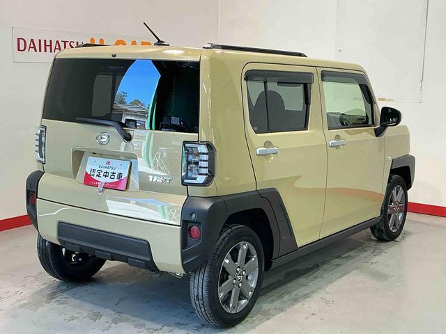 タフトGターボナビ パノラマモニター 4WD キーフリー LEDヘッドライト LEDフォグランプ アルミホイール スマートアシスト コーナーセンサー 運転席・助手席シートヒーター クルーズコントロール ターボ(栃木県)の中古車