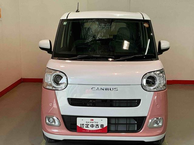 ムーヴキャンバスストライプスＧキーフリーシステム　ＬＥＤヘッドライト　ＬＥＤフォグランプ　オートエアコン　運転席・助手席電動スライドドア　運転席・助手席シートヒーター　スマートアシスト（栃木県）の中古車