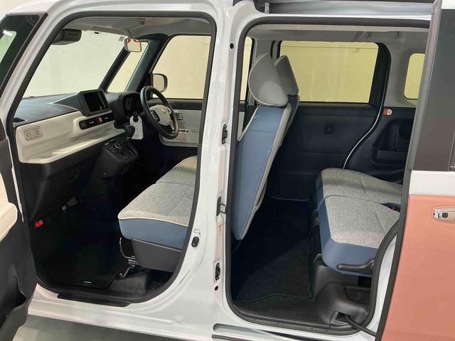 ムーヴキャンバスストライプスＧキーフリーシステム　ＬＥＤヘッドライト　ＬＥＤフォグランプ　オートエアコン　運転席・助手席電動スライドドア　運転席・助手席シートヒーター　スマートアシスト（栃木県）の中古車