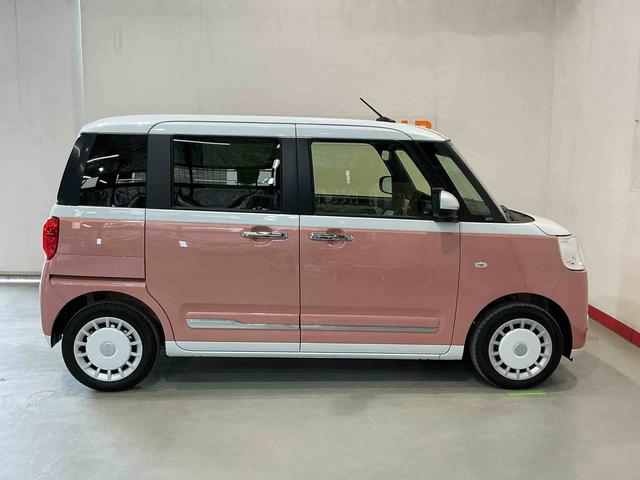 ムーヴキャンバスストライプスＧキーフリーシステム　ＬＥＤヘッドライト　ＬＥＤフォグランプ　オートエアコン　運転席・助手席電動スライドドア　運転席・助手席シートヒーター　スマートアシスト（栃木県）の中古車