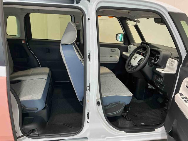 ムーヴキャンバスストライプスＧキーフリーシステム　ＬＥＤヘッドライト　ＬＥＤフォグランプ　オートエアコン　運転席・助手席電動スライドドア　運転席・助手席シートヒーター　スマートアシスト（栃木県）の中古車