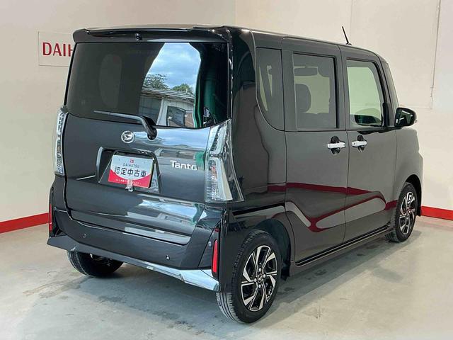 タントカスタムＸ両側パワースライド　　電格ミラー　ＩＳＴＯＰ　レーンキープアシスト　前席シートヒーター　ＬＥＤヘッドライト　キ−フリ−　スマートキー　オートＬＥＤ　衝突安全ボディ（栃木県）の中古車