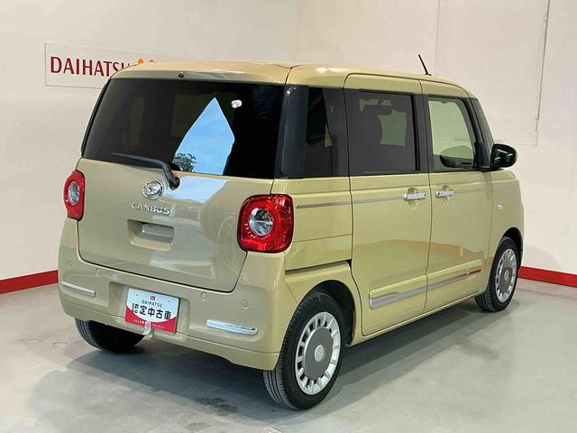 ムーヴキャンバスセオリーＧターボディスプレイオーディオ　パーキングセンサー　パノラマモニター　ワンオ−ナ−　シ−トヒ−タ−　両側パワースライドドア　ＥＴＣ車載器　車線逸脱警報　スマ−トキ−　ＬＥＤヘッドライト（栃木県）の中古車