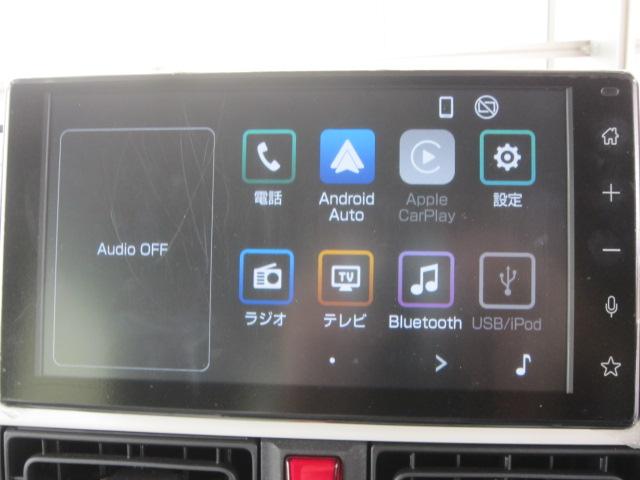 ムーヴキャンバスストライプスＧディスプレイオーディオ　パノラマモニター　両側電動スライドドア　オートライト　ＬＥＤヘッドライト　ＬＥＤフォグランプ　運転席助手席シートヒーター　スマートアシスト　電動パーキングブレーキ（栃木県）の中古車