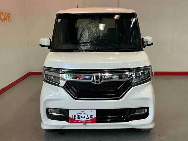 Ｎ−ＢＯＸカスタムＧ・Ｌホンダセンシング衝突安全ボディ　リモコンキー　盗難防止付き　電動格納ドアミラー　ベンチＳ　記録簿有　横滑防止　バックアイカメラ　助手席エアバック　ＩＳＴＯＰ　エアバック　ＥＴＣ装備　スマートキー＆プッシュスタート（栃木県）の中古車