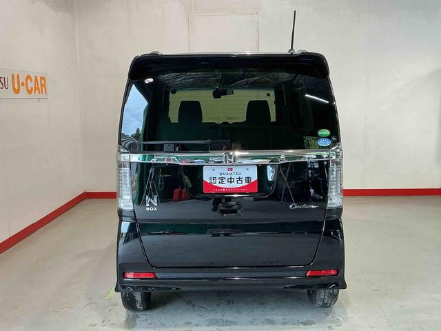 Ｎ−ＢＯＸカスタムＧ　ＳＳブラックスタイルパッケージ衝突安全ボディ　セキュリティ　ナビ　アルミ　ＷエアＢ　オートミラー　Ｒカメラ　ＥＳＣ　スマ−トキ−　ＡＢＳ　ドラレコ　ベンチシート　ＥＴＣ　オートライト　キーフリー（栃木県）の中古車