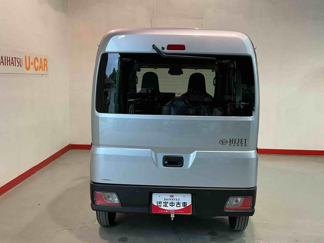 ハイゼットカーゴＤＸＢカメラ　衝突軽減ブレーキ　キーレスキー　レーンキープアシスト　４ＷＤ車　エコアイドル　オートマチックハイビーム　ワンオーナー　エアバッグ　衝突安全ボディ　ＡＢＳ（栃木県）の中古車