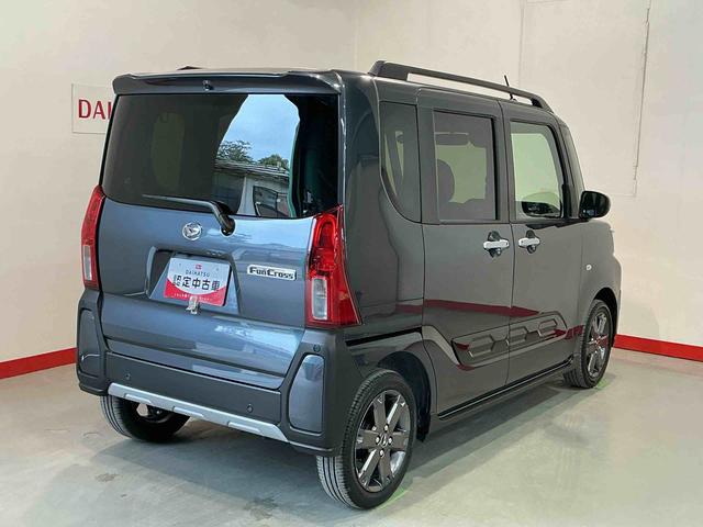 タントファンクロスターボ4WD スマートアシスト キーフリーシステム LEDヘッドライト LEDフォグランプ 両側電動スライドドア 運転席・助手席シートヒーター スマートアシスト コーナーセンサー(栃木県)の中古車