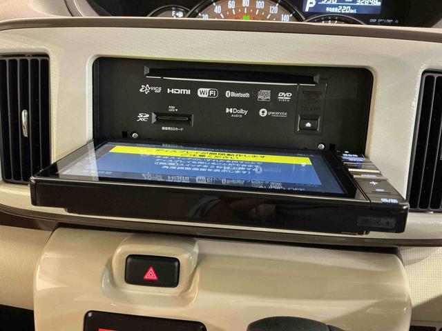 ムーヴキャンバスGホワイトアクセントVS SAIII雹害あり 1オーナー ブレーキサポート 電動格納ミラー 全周囲カメラ ナビTV オートマチックハイビーム ETC 横滑り防止装置 キーフリーシステム 両側パワースライドドア メモリーナビ オートライト(栃木県)の中古車