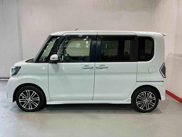 タントカスタムＲＳ　トップエディションＳＡII両側オートスライドドア　インテリキー　ターボ車　ＥＳＣ　格納ミラー　バックモニター　ベンチシート　ＡＢＳ　ＴＶナビ　オートライト　Ｗエアバック　キーフリーシステム　ＬＥＤヘッドライト（栃木県）の中古車
