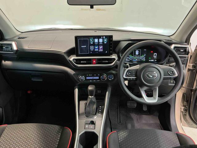 ロッキーＸ　ＨＥＶディスプレイオーディオ　パノラマモニター　ＥＴＣ車載器　オートハイビーム　盗難防止装置　ＬＥＤヘッドランプ　スマートキー　バックモニター　レーンキープ　クリアランスソナー　キーレス　オートライト（栃木県）の中古車