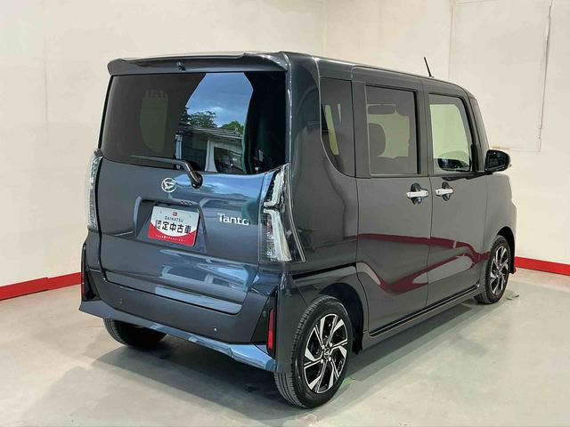タントカスタムＸＷ電動ドア　衝突軽減ブレーキサポート　電動ミラー　ソナー　ｉ−ｓｔｏｐ　１オーナ　シートヒータ　レーンアシスト　ＬＥＤヘッドライト　セキュリティアラーム　アルミ　衝突安全ボディ　スマートキー（栃木県）の中古車