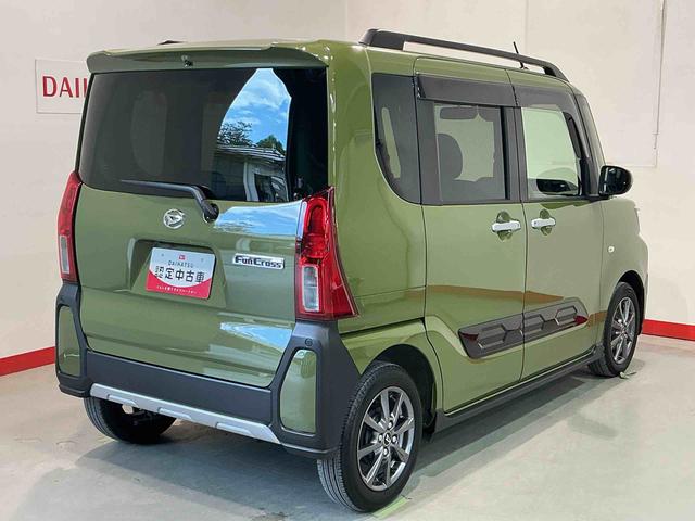 タントファンクロスディスプレイオーディオ　バックカメラ　両側電動スライドドア　前後ソナー　車線逸脱警報装置　衝突回避支援　シ−トヒ−タ−　アイドリングストップ機能　ＬＥＤライト　電動格納ドアミラー（栃木県）の中古車