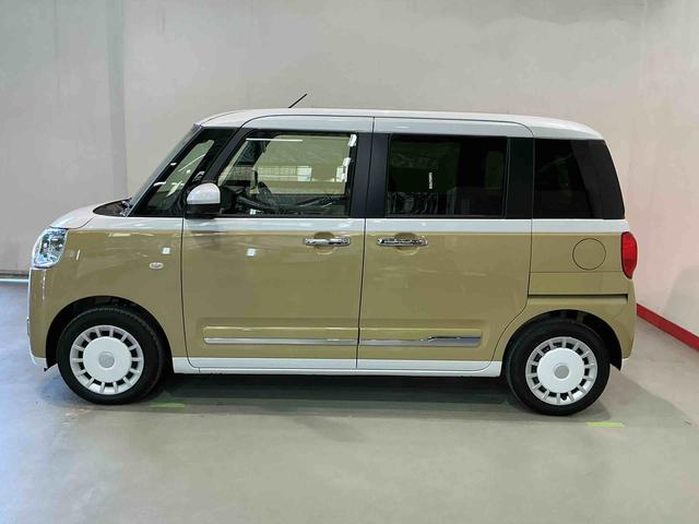 ムーヴキャンバスストライプスＧキーフリーシステム　ＬＥＤヘッドライト　ＬＥＤフォグランプ　オートエアコン　スライドドア　運転席・助手席シートヒーター　スマートアシスト（栃木県）の中古車