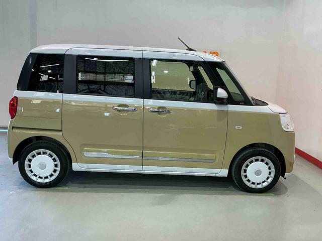 ムーヴキャンバスストライプスＧキーフリーシステム　ＬＥＤヘッドライト　ＬＥＤフォグランプ　オートエアコン　スライドドア　運転席・助手席シートヒーター　スマートアシスト（栃木県）の中古車
