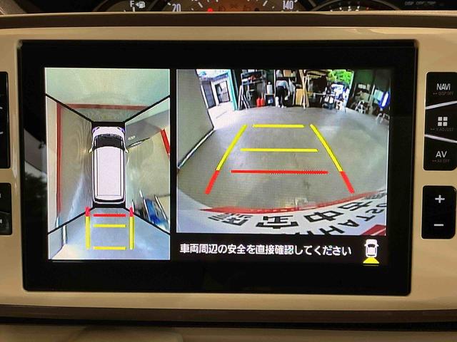 ムーヴキャンバスＧメイクアップ　ＳＡIIIスライドドア　全周囲モニター　運転席シートヒーター　電動格納ミラー　スマキー　ドライブレコーダー　ワンオーナー車　オートマチックハイビーム　ＬＥＤヘッドライト　Ａストップ　ＥＴＣ　横滑り防止　ナビＴＶ（栃木県）の中古車