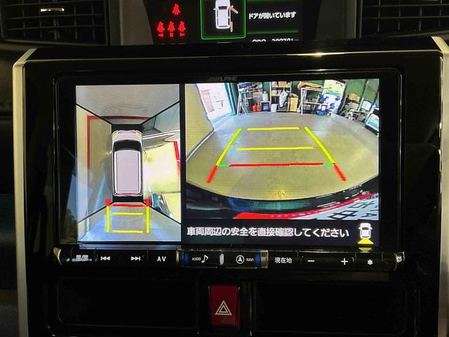 トールカスタムＧ　ＳＡIIパノラマモニタ　Ｉストップ　Ａライト　衝突軽減ブレーキ　ＬＥＤ　ナビＴＶ　横滑り防止装置　車線逸脱警報　クルコン　メモリナビ　助手席エアバック　電格ミラー　スマートキー　エアバッグ（栃木県）の中古車