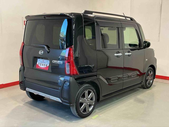 タントファンクロスターボナビＴＶ　エコアイドル　車線逸脱警報　電動格納ドアミラー　ＬＥＤランプ　スマートキ　シートヒータ　セキュリティー　ターボエンジン　アルミ　キーフリーシステム　メモリーナビ　オートハイビーム（栃木県）の中古車