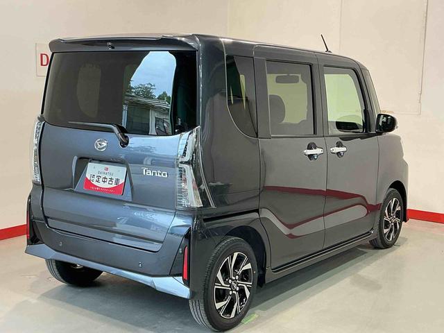 タントカスタムＸ衝突軽減ブレーキサポート　電動ミラー　Ｐソナー　ｉ−ｓｔｏｐ　シートヒータ　レーンアシスト　ＬＥＤヘッドライト　セキュリティアラーム　アルミ　衝突安全ボディ　オートマチックハイビーム（栃木県）の中古車