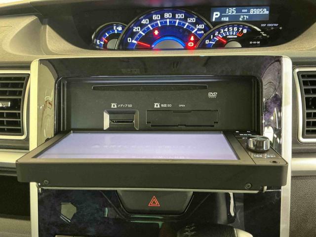 タントカスタムRS トップエディションSAIIナビ バックカメラ ターボ車 スライドドア 車線逸脱警報装置 VSC ABS ベンチシート LEDヘッドライト ドラレコ メモリーナビ オートライト(栃木県)の中古車