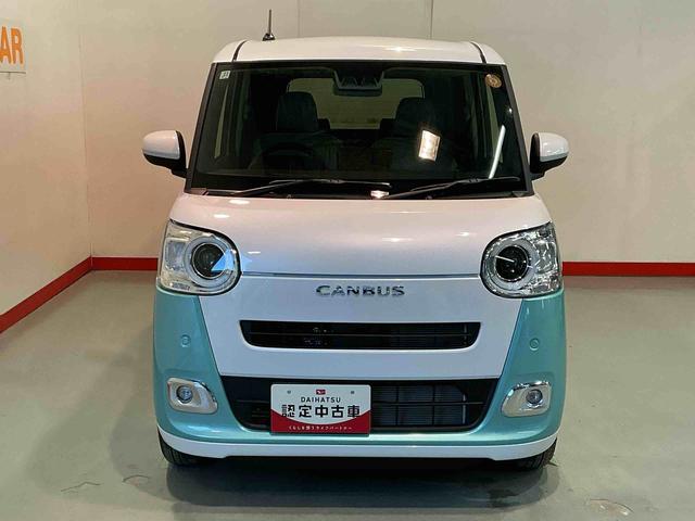 ムーヴキャンバスストライプスGキーフリーシステム LEDヘッドライト LEDフォグランプ オートエアコン スライドドア 運転席・助手席シートヒーター スマートアシスト(栃木県)の中古車