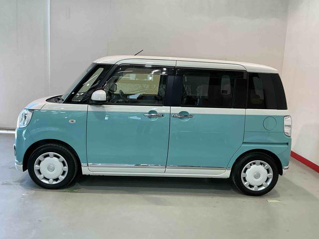 ムーヴキャンバスＧメイクアップリミテッド　ＳＡIIIナビ　パノラマモニター　電動格納式ドアミラー　ドラレコ付き　ＩＳＴＯＰ　ＬＥＤライト　ＥＴＣ車載器　車線逸脱警告　横滑り防止　セキュリティアラーム　ベンチシート　ＡＢＳ　雹害あり（栃木県）の中古車