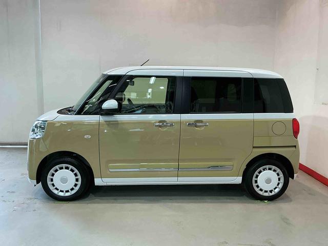 ムーヴキャンバスストライプスＧスマートアシスト　アイドリングストップ　電動格納ドアミラー　シートヒータ　車線逸脱警告　盗難防止システム　ＬＥＤライト　スマートキー　キーフリー　オートライト　ベンチシート（栃木県）の中古車